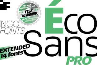 Éco Sans Pro Extended: The Handwritten Typeface for Bold Marketing